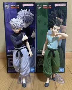 り*飴様 未開封 ハンターハンター キメラアント ゴン キルア A賞 B賞