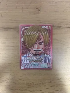 ワンピースカード　PRB01-001 サンジ　リーダーパラレル