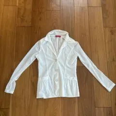 ottimo rosso ブラウス カーディガン レディース ホワイト