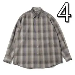 AURALEE 26SS AIRLYLIGHTCOTTONCHECKBIGシャツ - メルカリ