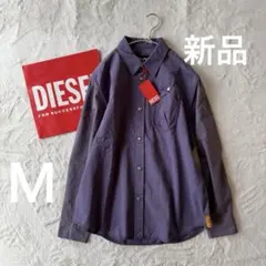 DIESEL ディーゼルパッチポケット ショルダーパイピング シャツ ジャケット