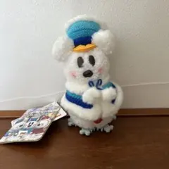 ●ディズニー クリスマス スノースノー ミッキー ぬいぐるみバッジ