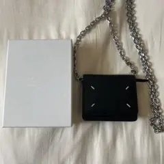 未使用に近い】マルジェラ チェーンウォレット スモール 鑑定済み NFC 