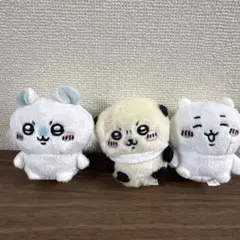 ちいかわ 雨の日ぷちミニマスコット ちいかわ ハチワレ うさぎセット