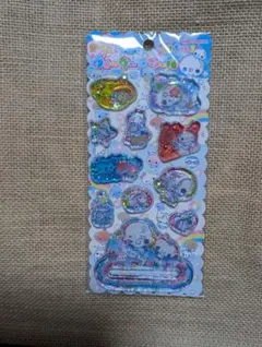 ウォーターインシール　かおりつき　ぷくぷくあわわちゃん　シール