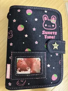 メリング　シール帳　デニムバインダー