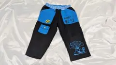 90cm 黒 青 パンツ