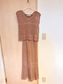 GRL 透かし編みニットセットアップ