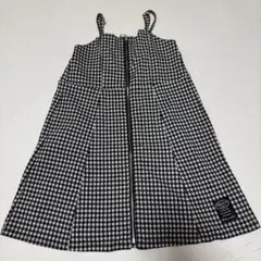 Alegirl チェック柄 ジャンバースカート 140
