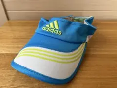 adidas テニス サンバイザー ブルーのサムネイル