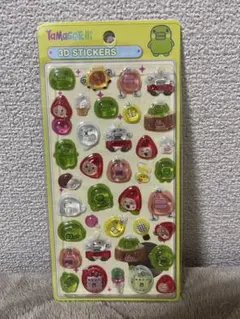 Tamagotchi 3Dステッカー シート くちぱっち ラスト
