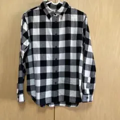 ユニクロ フランネルチェックシャツ（長袖） Ｍ