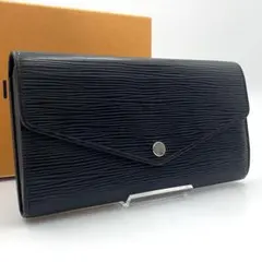 ルイヴィトン エピ 新型 ポルトフォイユサラ 長財布 ブラック M60582