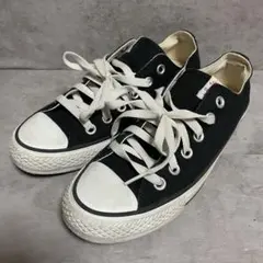 【コンバース】（23.5）ローカットスニーカー ネクスター キャンバス ブラック