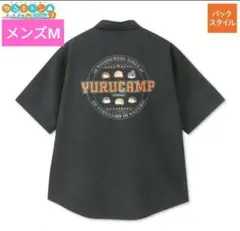 ゆるキャン△　半袖シャツ【新品】メンズM　ブラック　アベイルのサムネイル