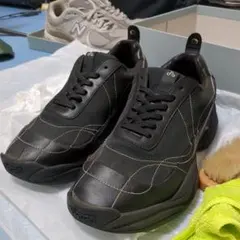 OAO sunlight black 27.5cm 箱付き 美品 OAO公式ストア】SUNLIGHT Black (サンライト) | レザー×キャンバス 黒