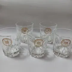 希少・ヴィンテージ・サントリー ロックグラス 5個セット