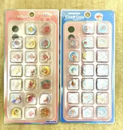 カービィ ドラえもん キラコロおはじきシール2枚セット