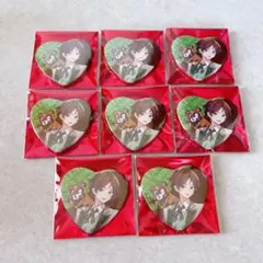 【即購入可】うらたぬき バレンタイン 缶バ 8点セット