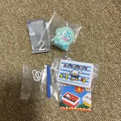 サンリオガチャ おふとんかぶりっこ2 ミニランチBOXキーホルダー 2点セット