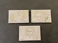 鬼滅の刃 無限列車 煉獄杏寿郎　原画コレクションスクエア缶バッチセット