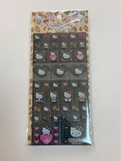 ハローキティ タイルシール レオパード