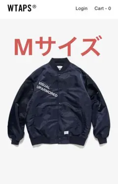 WTAPS Team Jacket Nylon Twill Black M - メルカリ