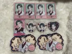 Rose Valentine チェキ風カード　缶バッジ　特典　五木左京