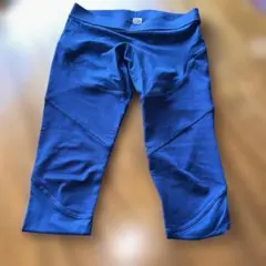 adidas トレーニング用タイツ ネイビー