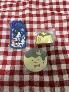 アイドリッシュセブン アイナナ ラバークリップ 缶バッジ　和泉一織　王様プリン