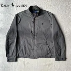 【現行 希少カラー】RALPH LAUREN グレー スウィングトップ XL