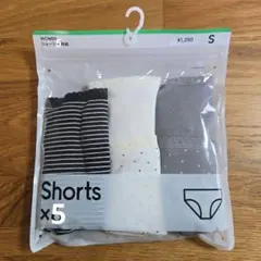 GU Women ショーツ 5枚セット Sサイズ