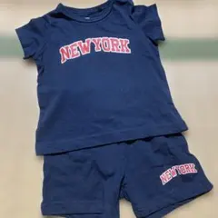 NEW YORK 半袖Tシャツ ハーフパンツ セットアップ