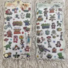 ナ*ナ様 トイ・ストーリー ぷくぷくシール 2パック