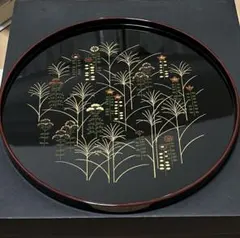 盆 漆器　約27インチ