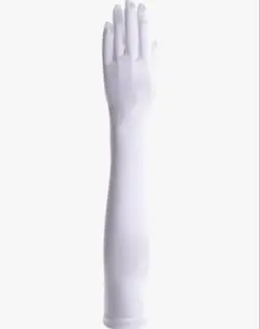 ウェディング　サテン　ロンググローブ　ブライダル　アウローラ