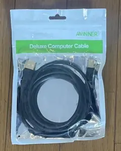 AWINNER USB 2.0 ケーブル 2m 金メッキコネクタ
