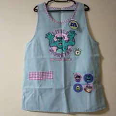 モンスターズインク　保育士介護士エプロン　新品未使用タグ付き