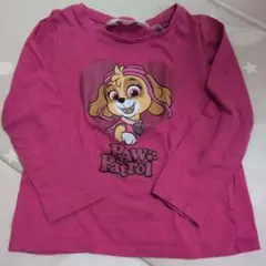 H&M パウ・パトロール 長袖カットソー ピンク 3/4Y