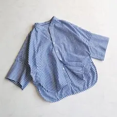 新品未使用タグ付】UNTITLED スリット袖クロップドシャツ М 綿 - メルカリ