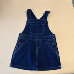 デニム ジャンバースカート 100cm