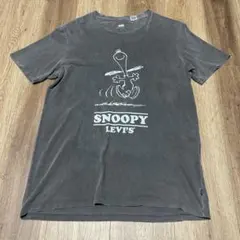 【希少】リーバイス×スヌーピー Tシャツ 後染め