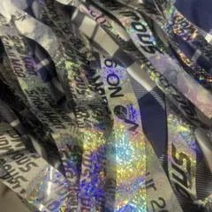 SnowMan ON 銀テープ　落下物