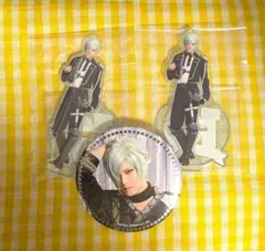 目出度歌誉花舞 十周年祝賀祭 アクリルスタンド 缶バッジ 膝丸(高野洸)