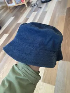 新品未使用品　UNIQLO ユニクロ　ネイビー　バケットハット ワンサイズ