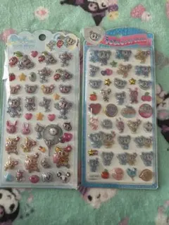 エンジェルブルー 硬いシール ぷくぷくシール