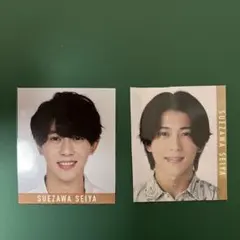 末澤誠也　Aぇgroup! ジャニーズJr. データカード　厚紙　デタカ