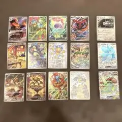 AR・SSR15枚セット ✅イダイナキバex・キラフロルex・マスボミラー付き！