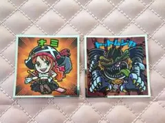 ワンピースマンチョコREDシール ナミ トットムジカ 2枚セット
