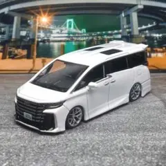 トミカ改造 トヨタ 新型 40アルファード シルバー 2 ホットウィール
